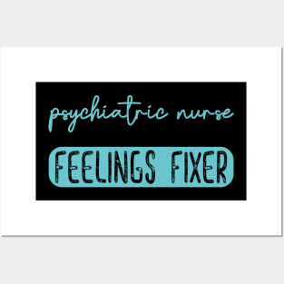 psychiatric nurse Posters and Art